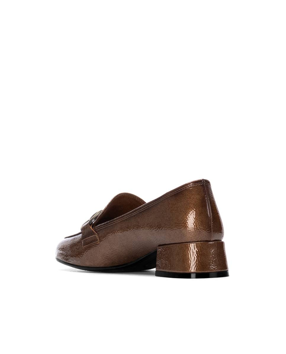 Mocassins de Pele Castanho-4