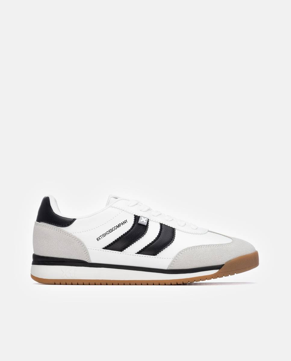 Sapatilhas com Atacadores Branco-1