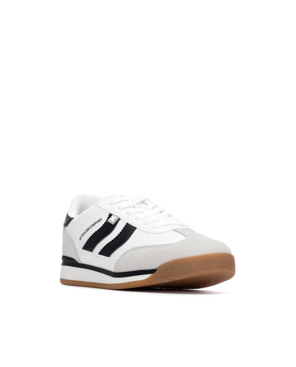 Sapatilhas com Atacadores Branco-2