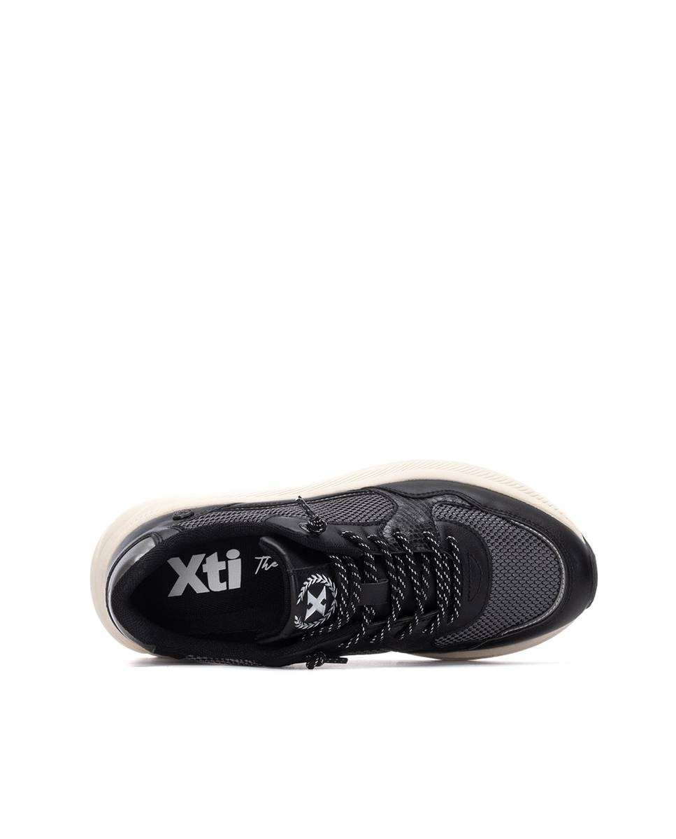 Sapatilha com Atacadores Preto-7