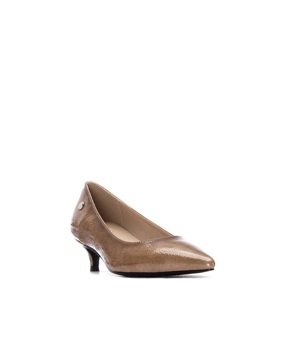 Sapatos de Salto Bege-2