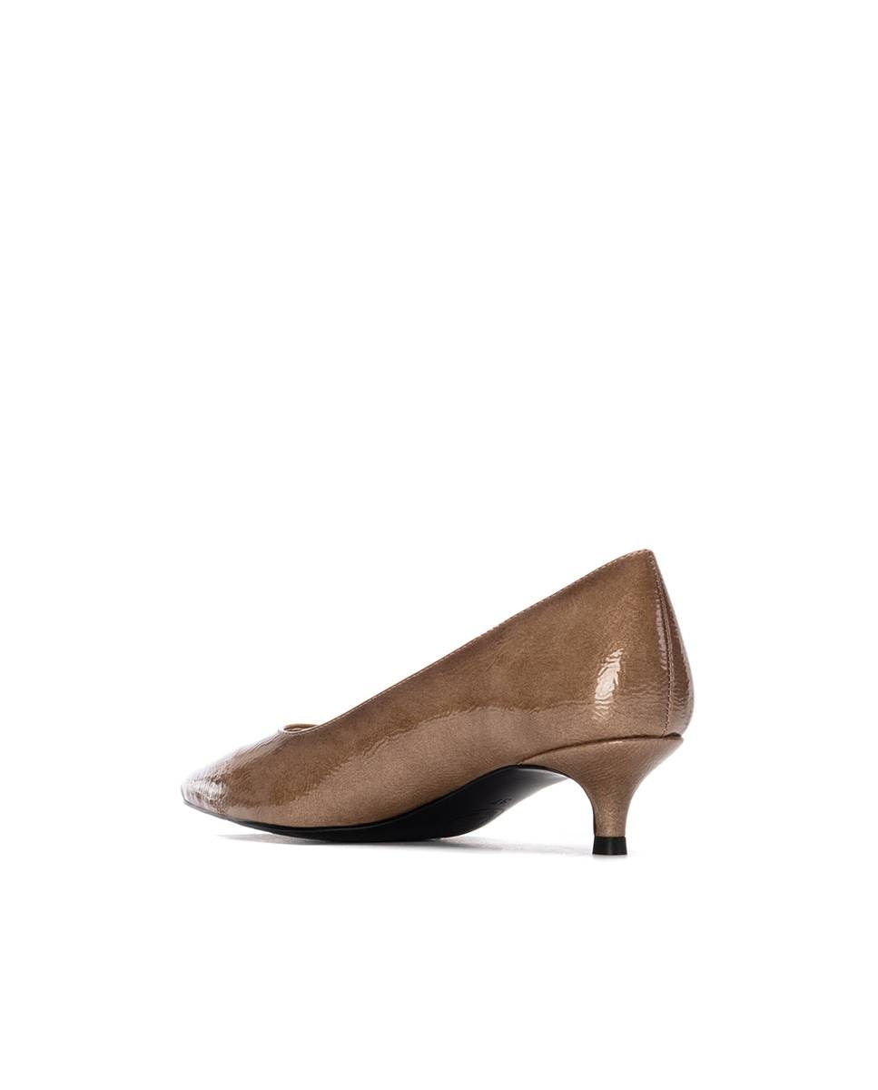 Sapatos de Salto Bege-3