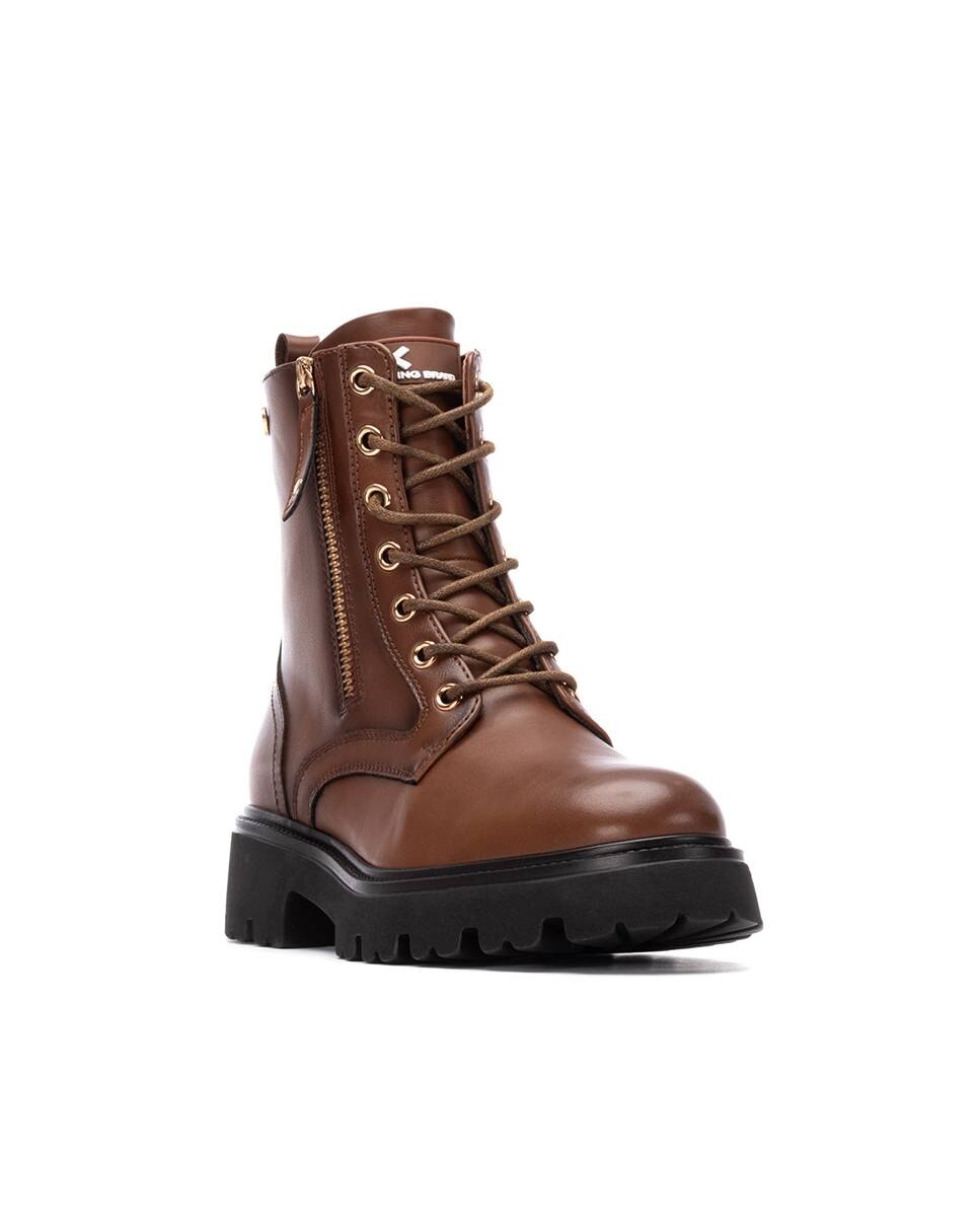 Botins com Atacadores Camel-3