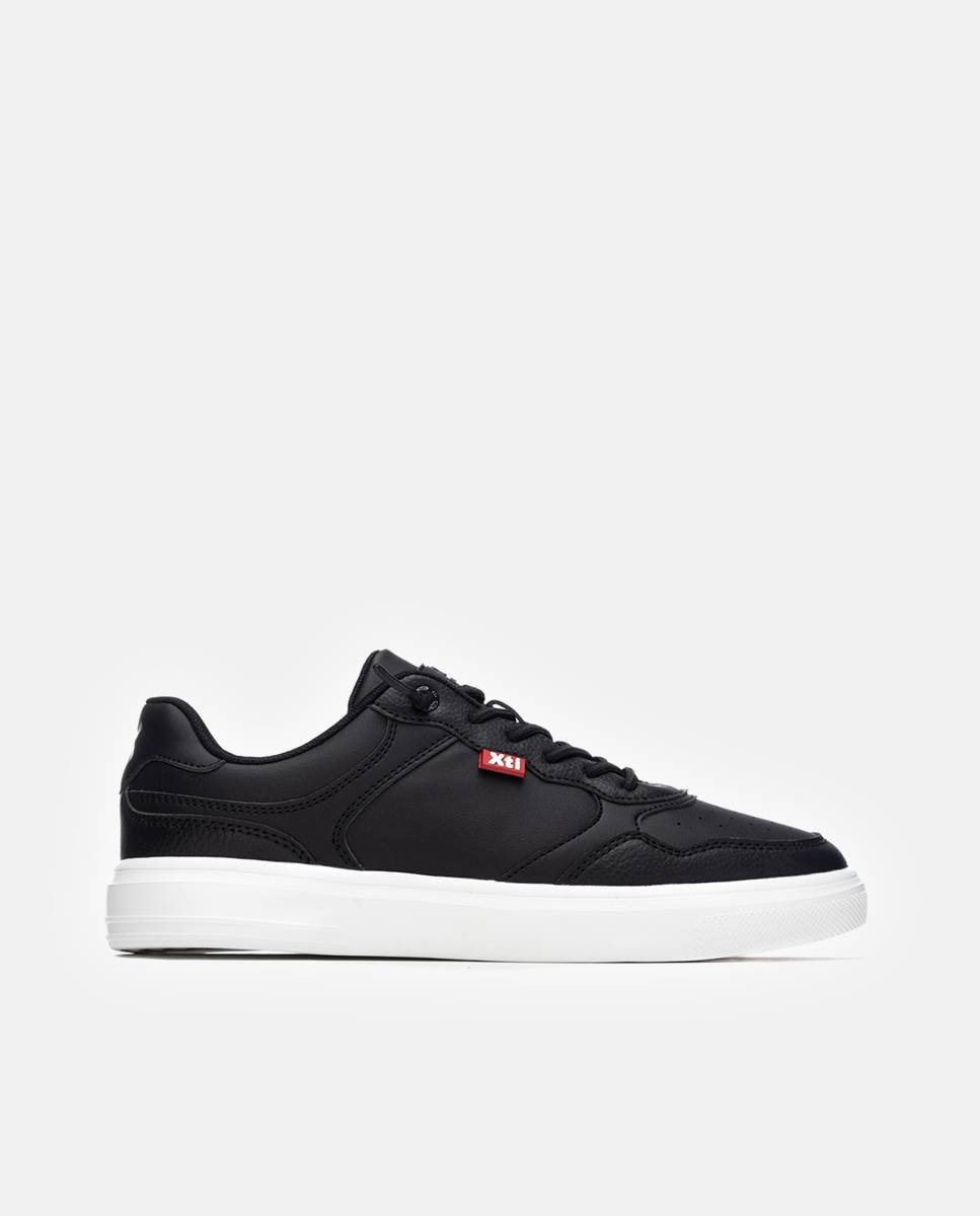 Sapatilhas com Atacadores Preto-1