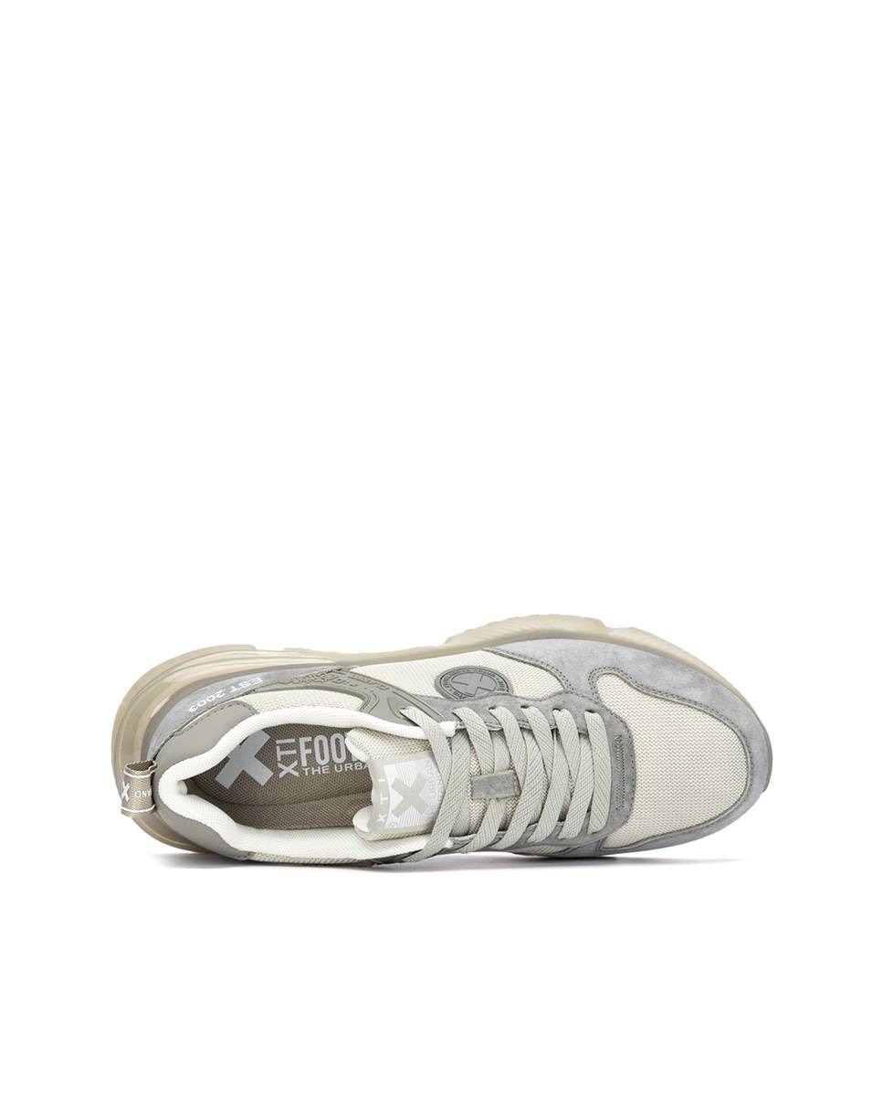 Sapatilhas Desportivas com Atacadores Cinzento-5