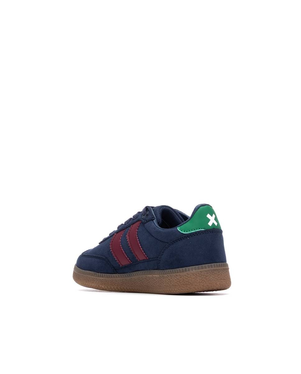Sapatilhas de Lona Infantil com Atacadores Xti Azul-marinho-3