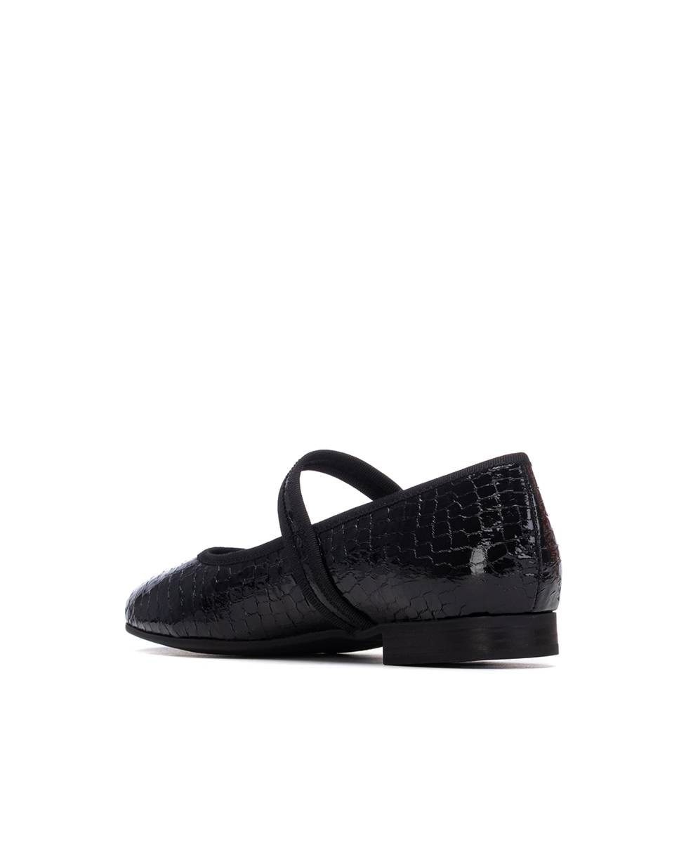 Sabrinas Rasas com Fivela Preto-4