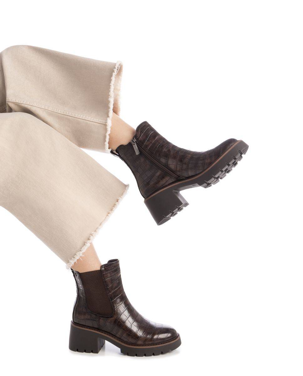 Botins Tipo Chelsea Castanho-2