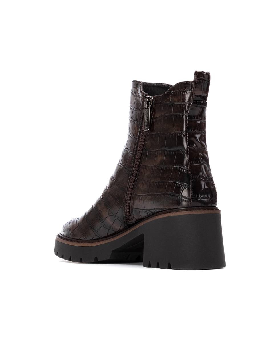 Botins Tipo Chelsea Castanho-4