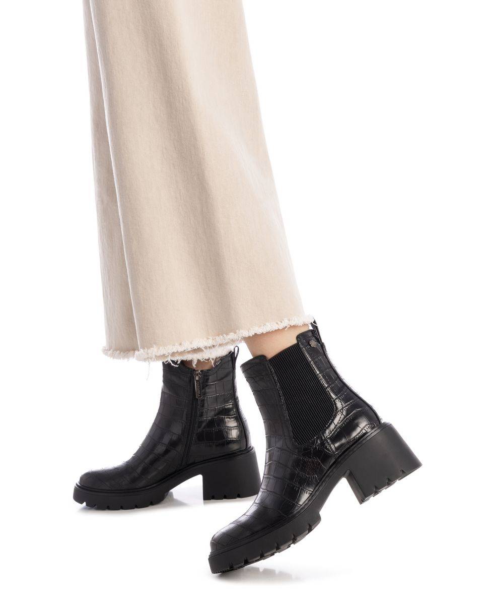 Botins Tipo Chelsea Preto-2