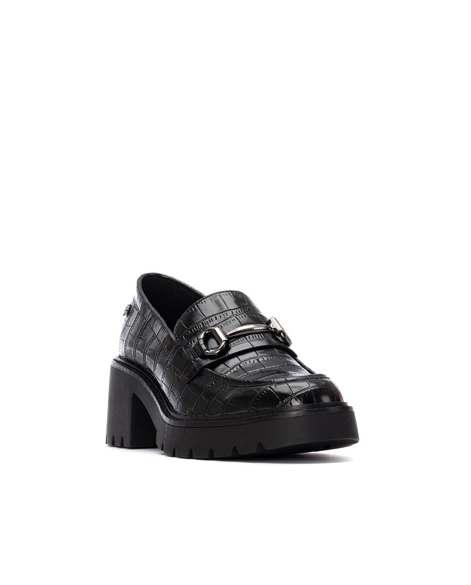 Mocassins de Pele Preto-2