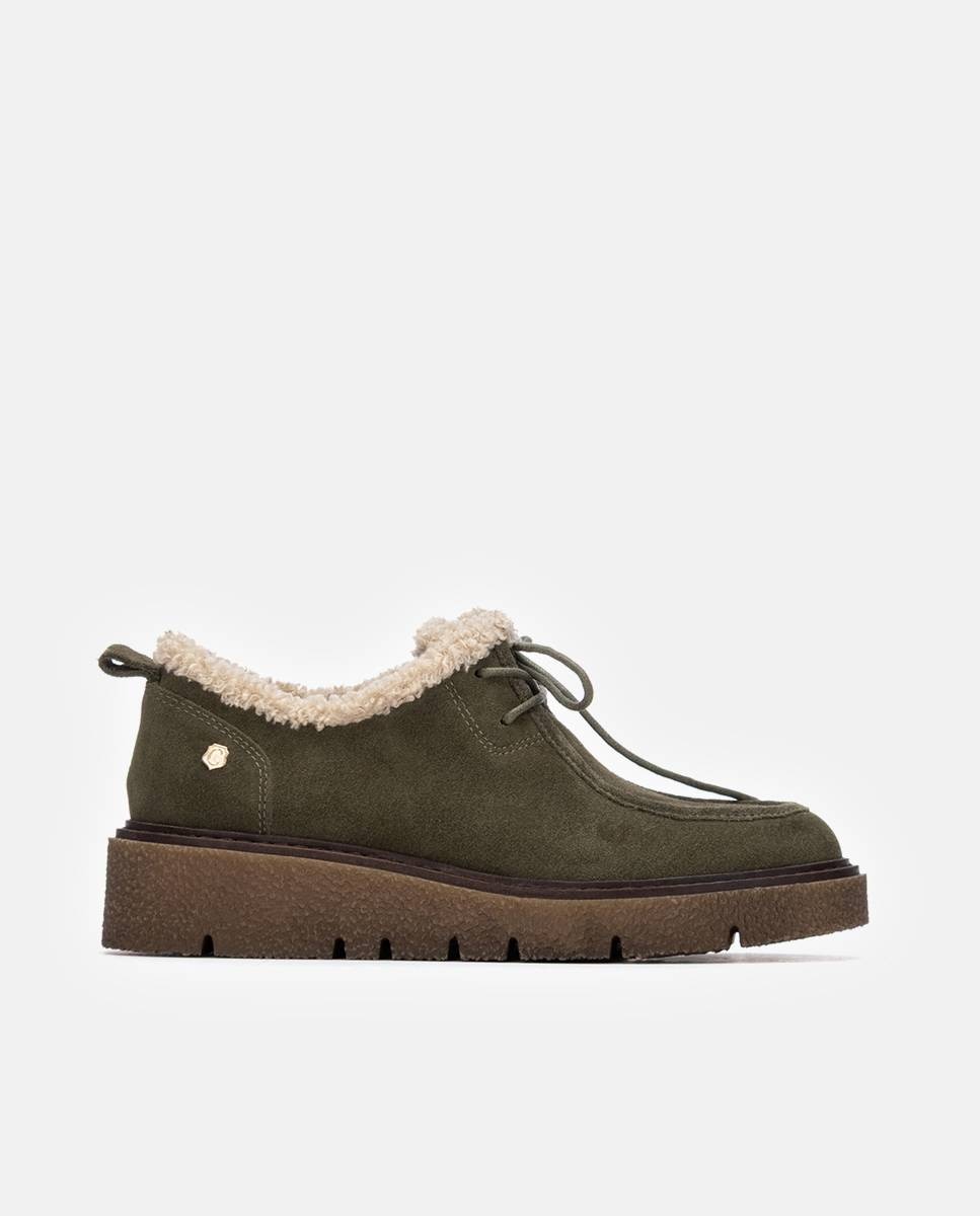 Imagem 0 de Sapatos de Pele com Cordões