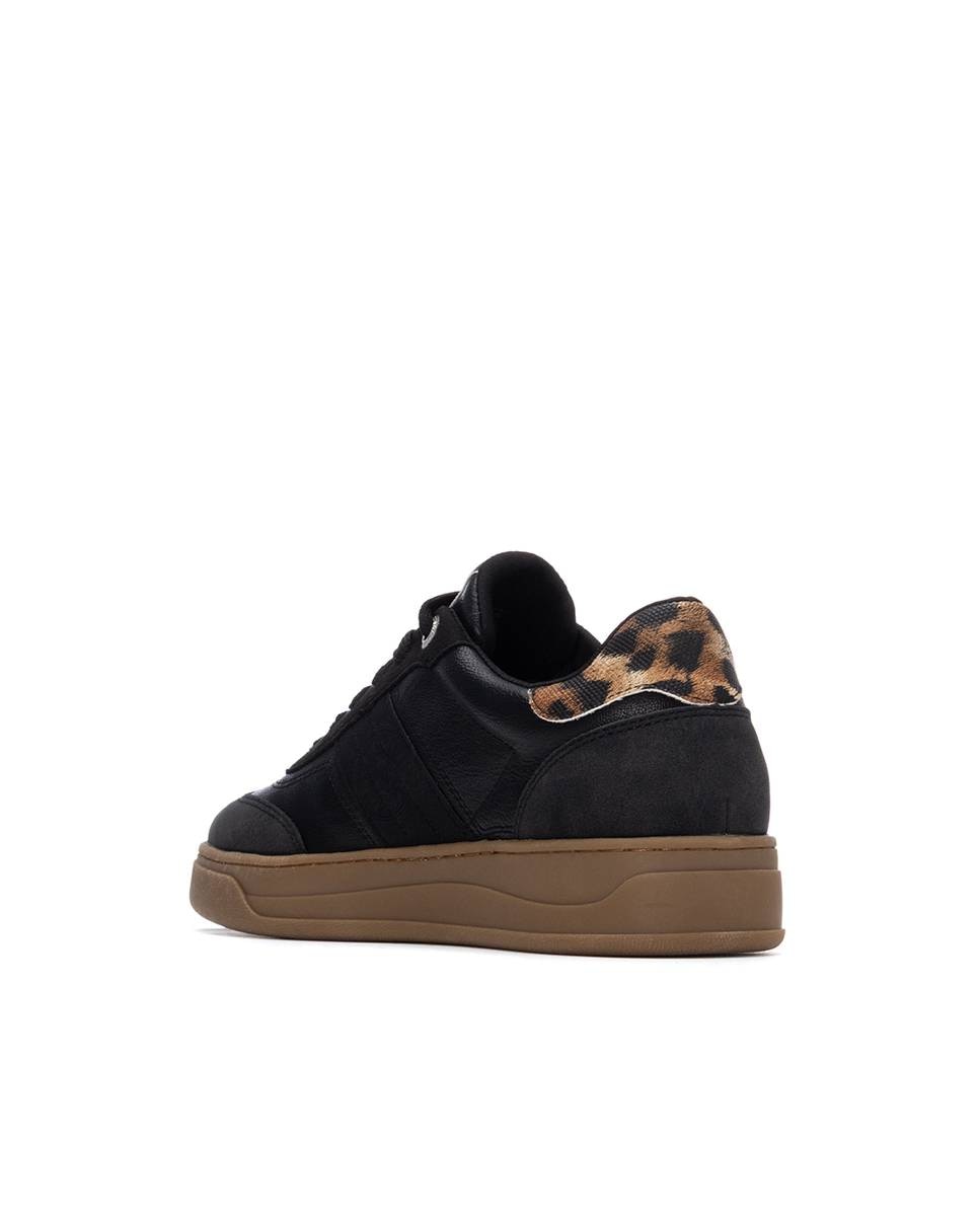 Sapatilhas Desportivas com Atacadores Preto-4