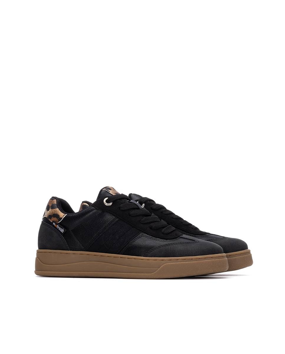 Sapatilhas Desportivas com Atacadores Preto-5