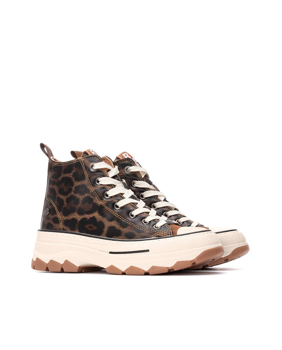 Botins Desportivos com Biqueira de Borracha Estampado-5
