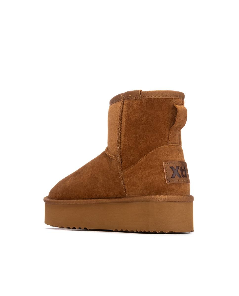 Botins Básicos Estilo Australiana Camel-3