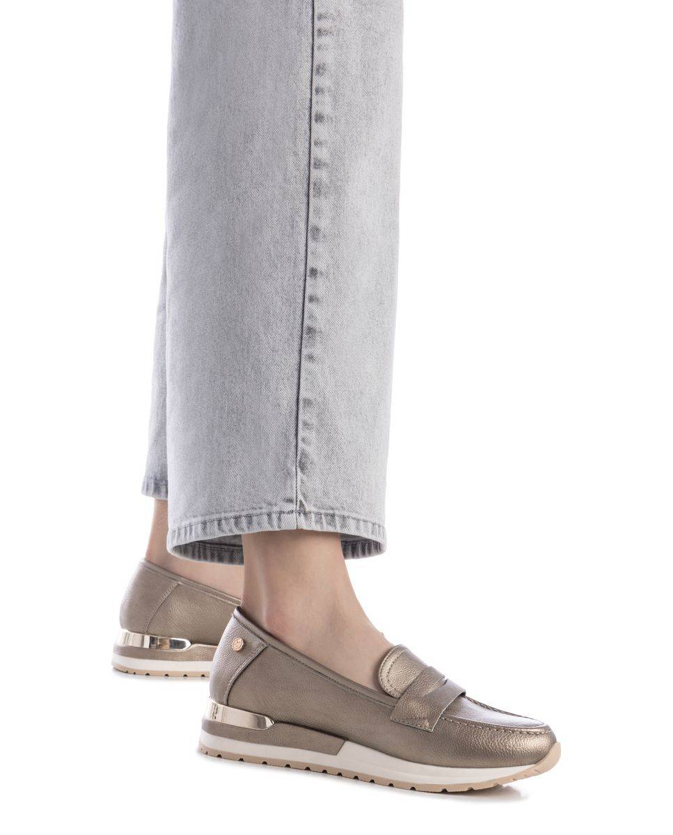 Mocassins Rasos Ouro-2