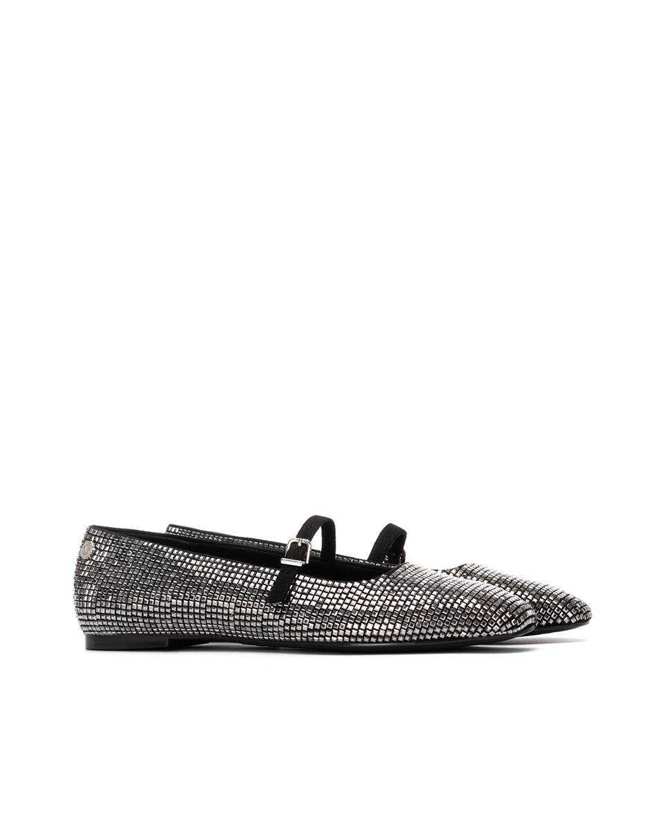 Sabrinas com Glitter Cinzento-5