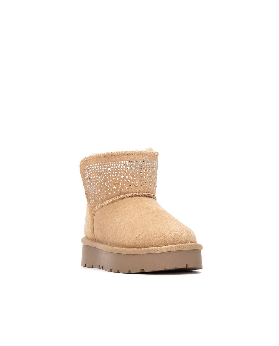 Botins Infantil Australiano Bege-2