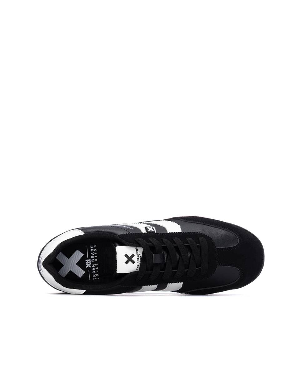 Sapatilhas Desportivas com Atacadores Preto / Branco-5