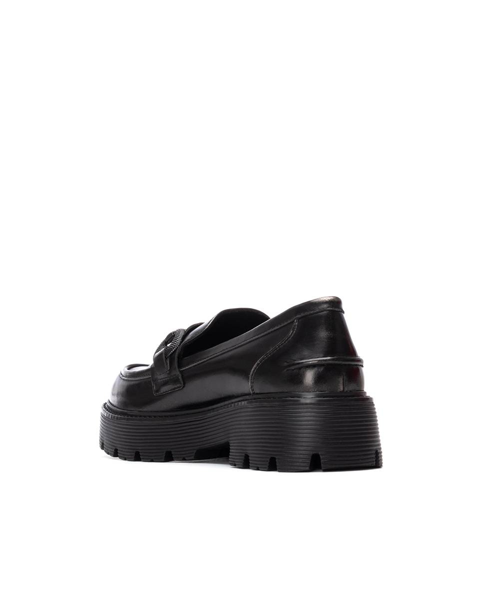 Mocassins Rasos Preto-4