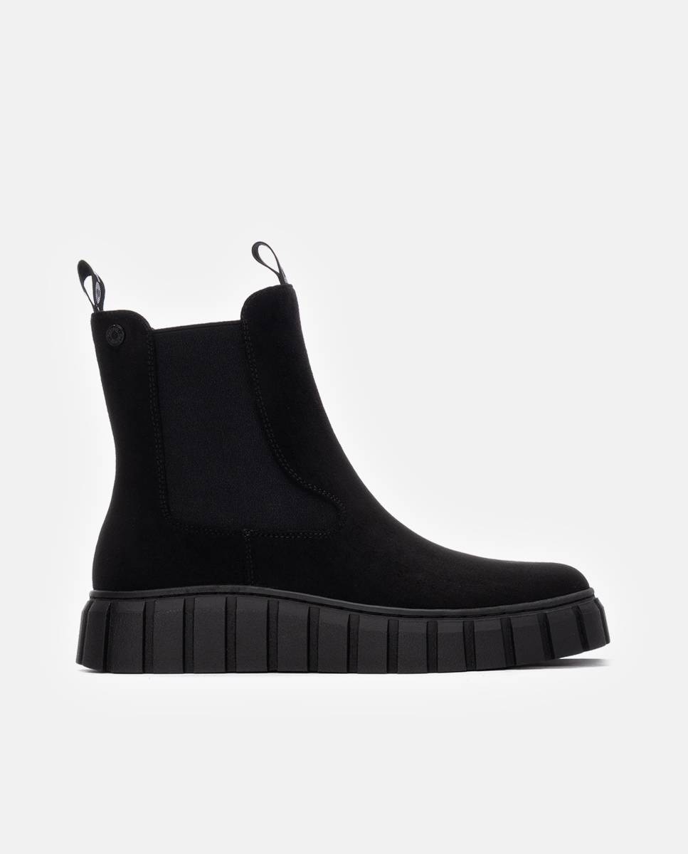 Botins Chelsea de Camurcina Preto-1