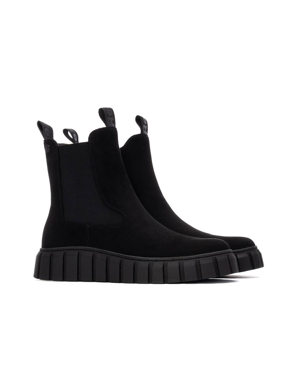 Botins Chelsea de Camurcina Preto-5