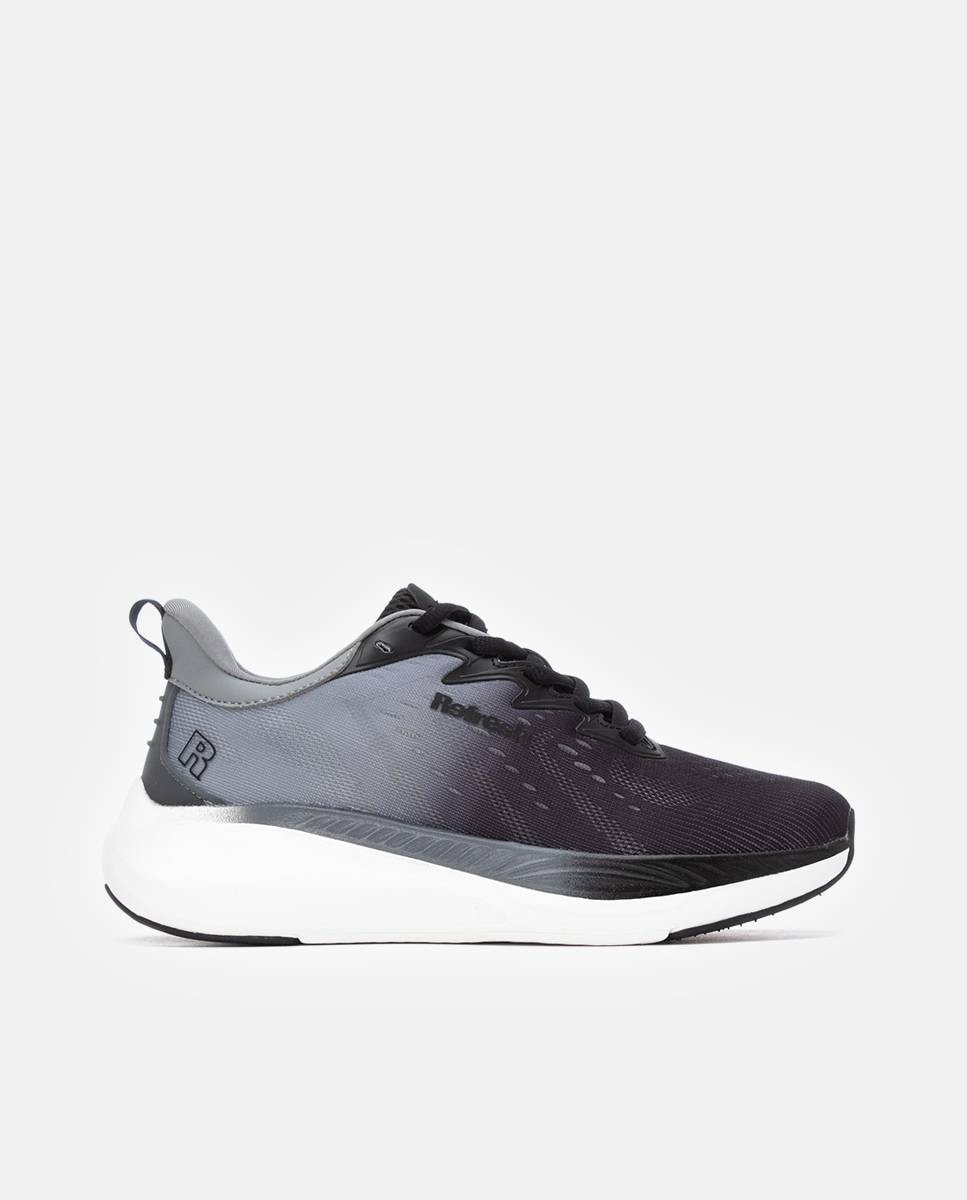 Sapatilhas Desportivas com Atacadores Preto-1