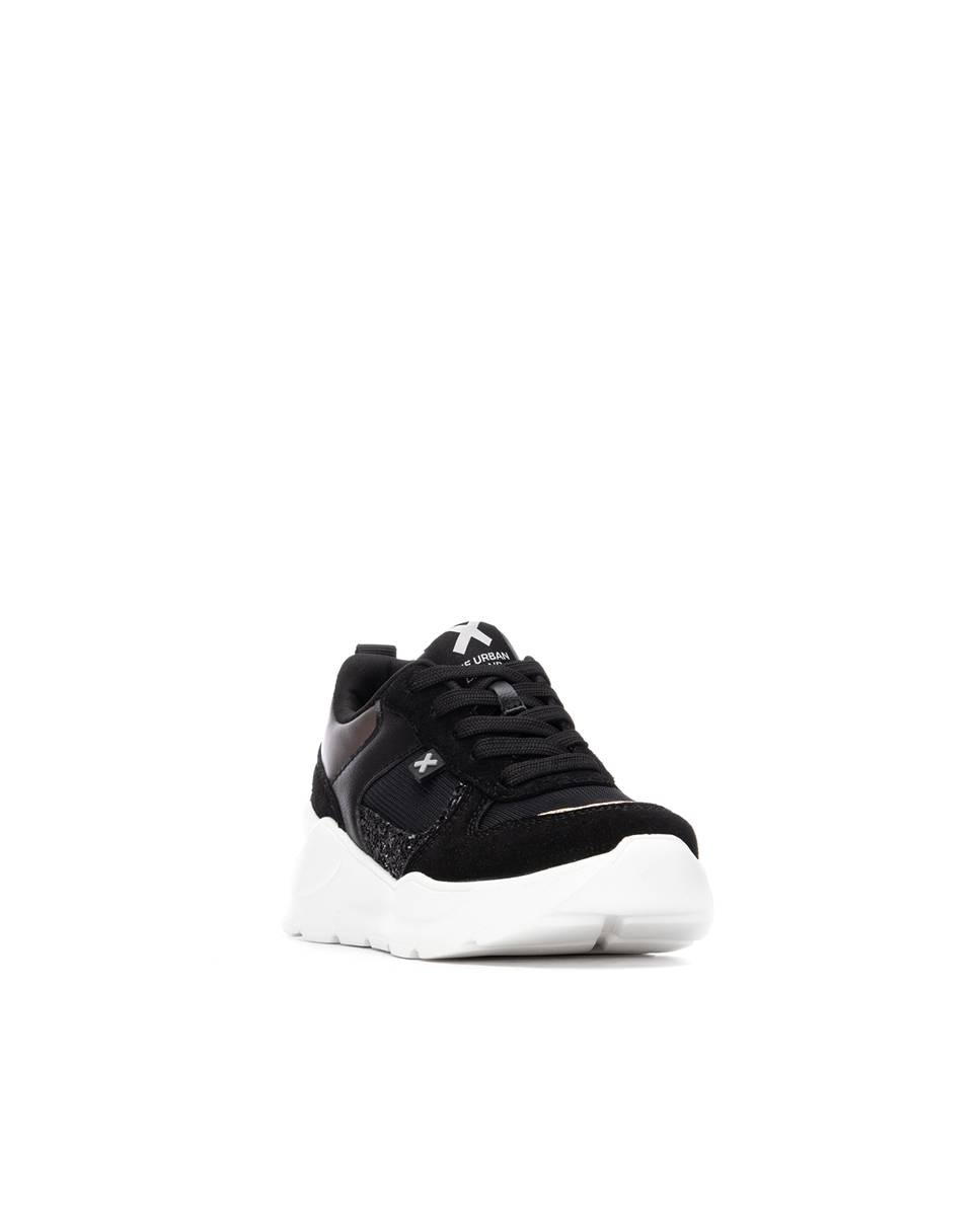 Sapatilhas Desportivas Infantil com Atacadores Xti Preto-2