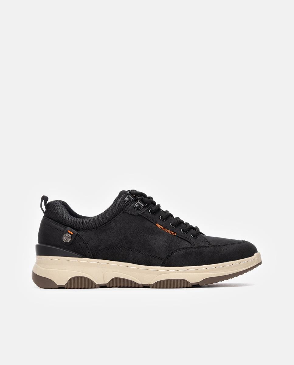 Sapatilhas Desportivas com Sola de Borracha Preto-1