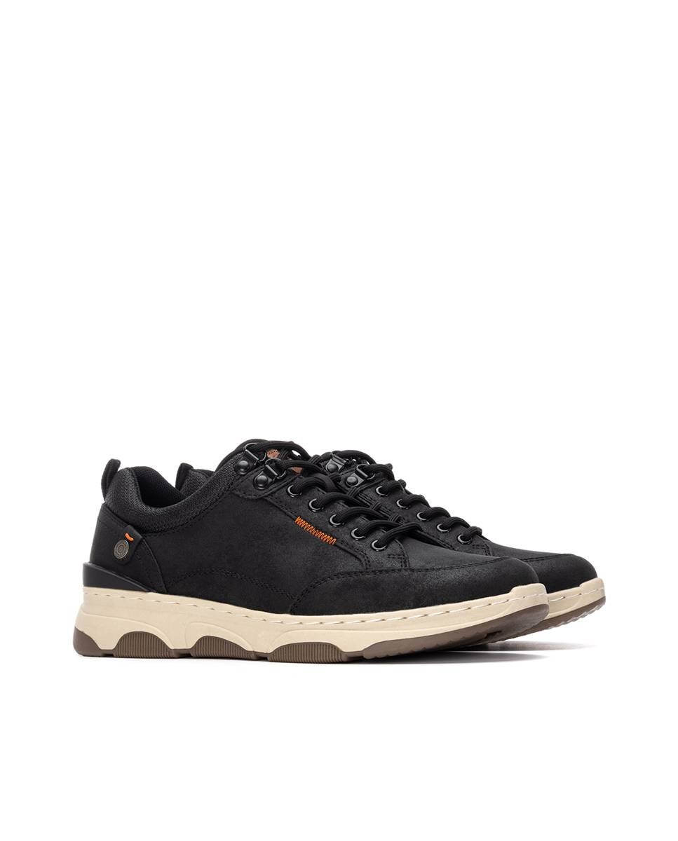 Sapatilhas Desportivas com Sola de Borracha Preto-4