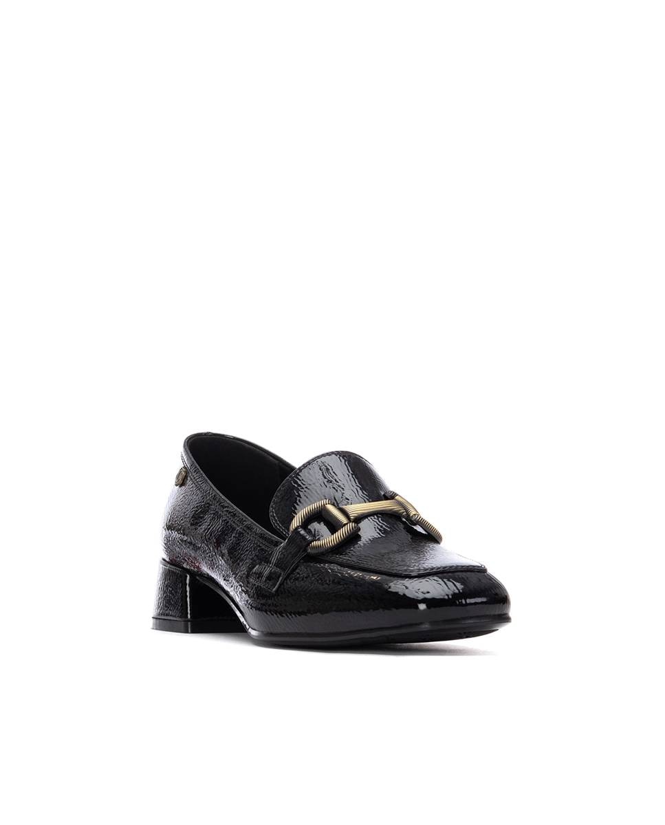 Mocassins de Pele Preto-3