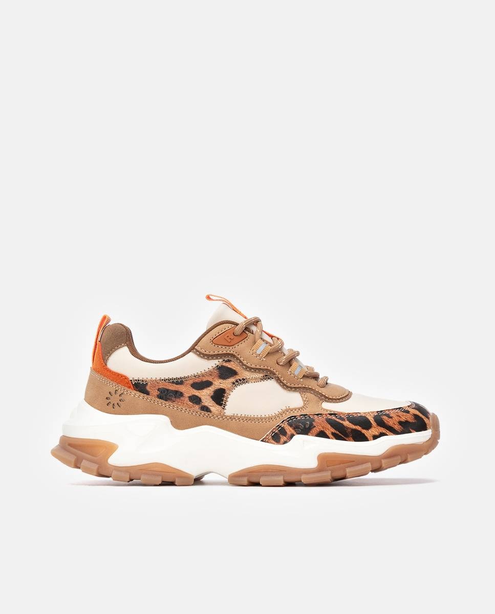 Sapatilhas Desportivas com Atacadores Camel-1