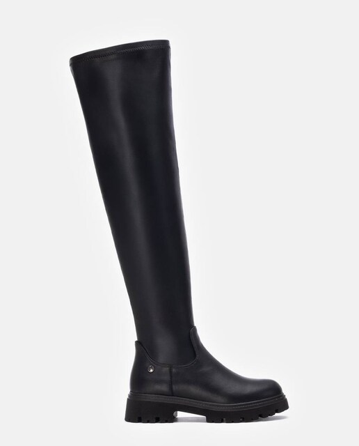 Imagem 0 de Botas Mosqueteiras com Fecho Zip Lateral