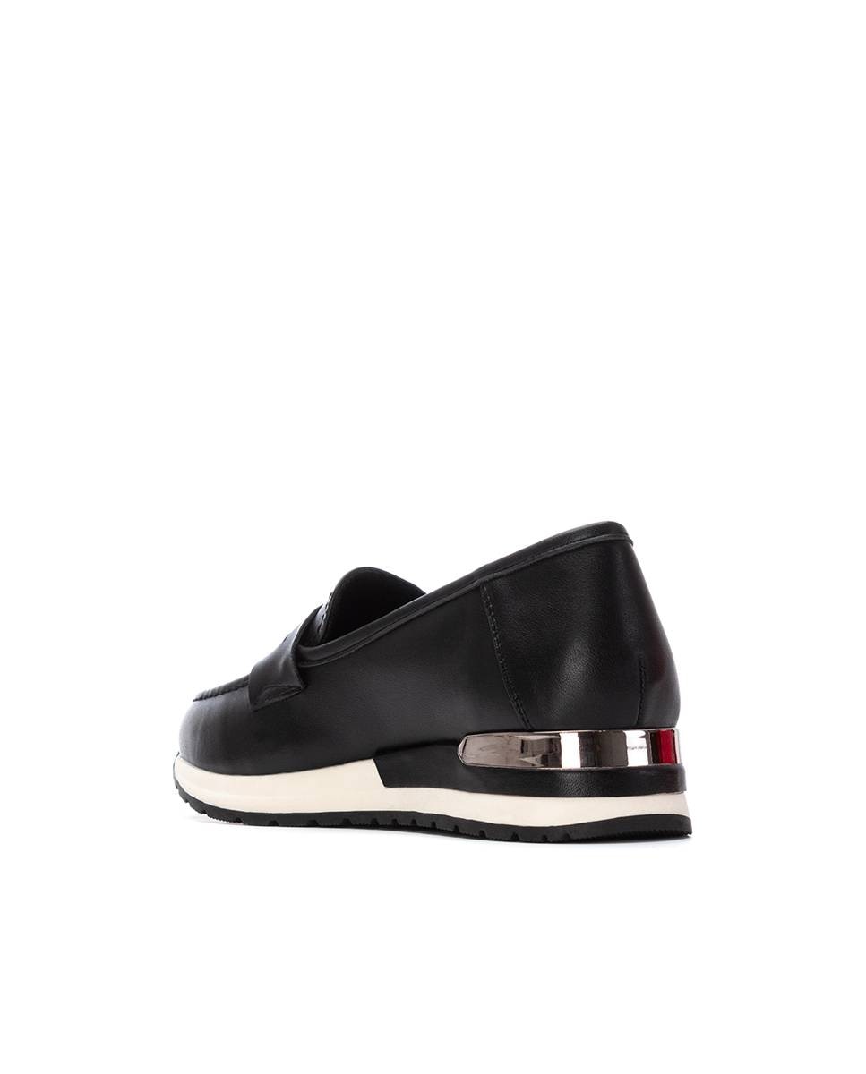 Mocassins Metalizados Preto-4