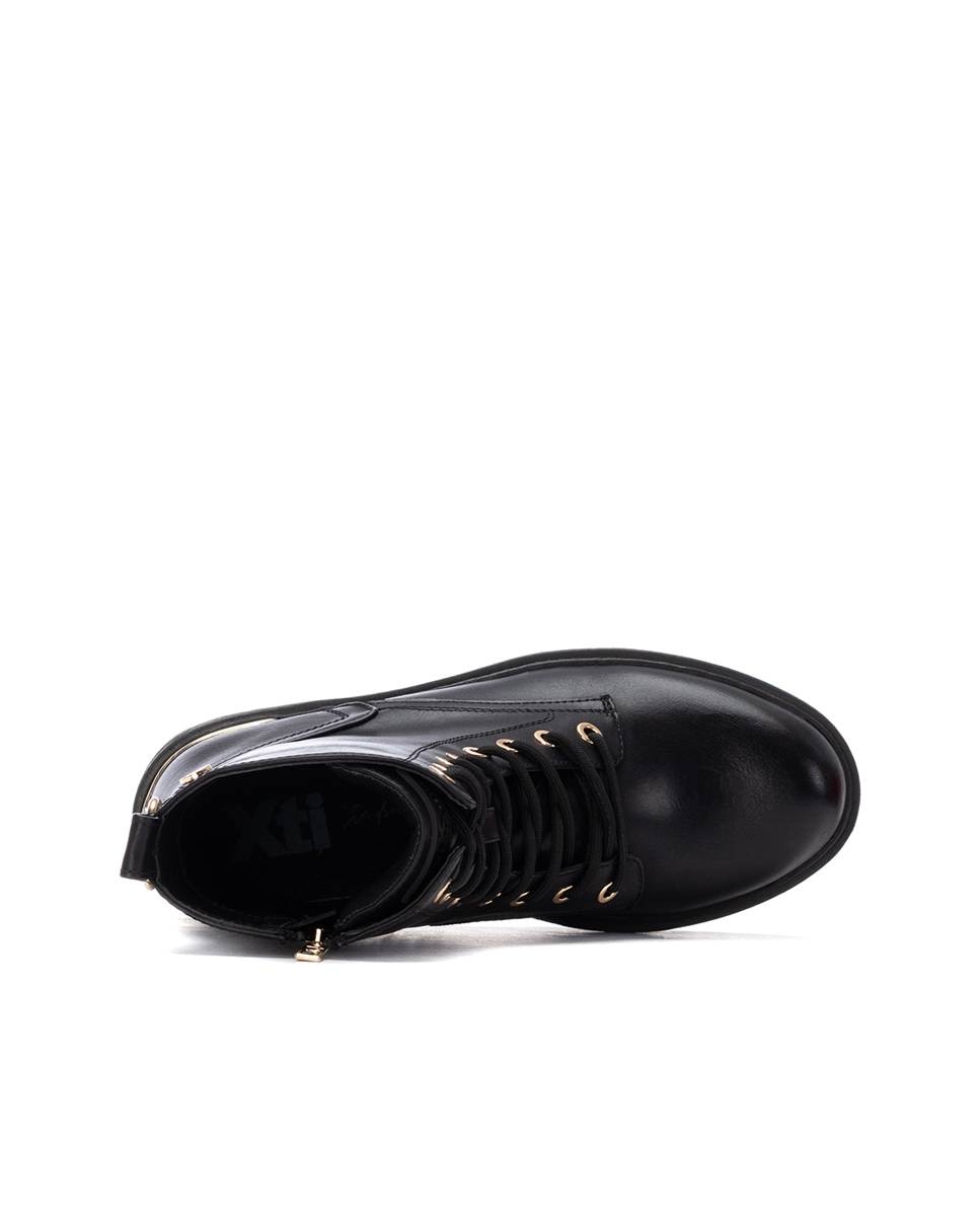 Botins Militares Estampados Preto-5