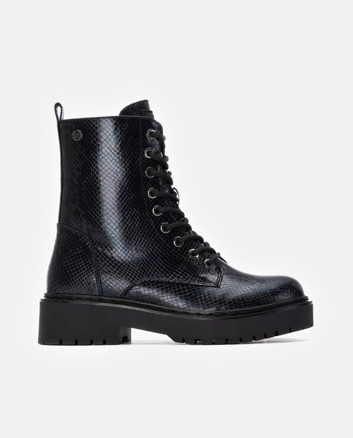 Imagem 0 de Botins Estilo Militar com Cordões