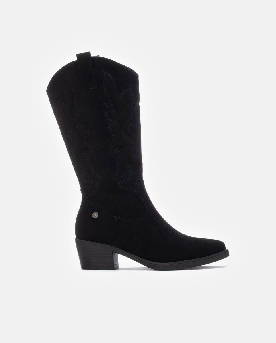 Imagem 0 de Bota Cowboy com Fecho Zip