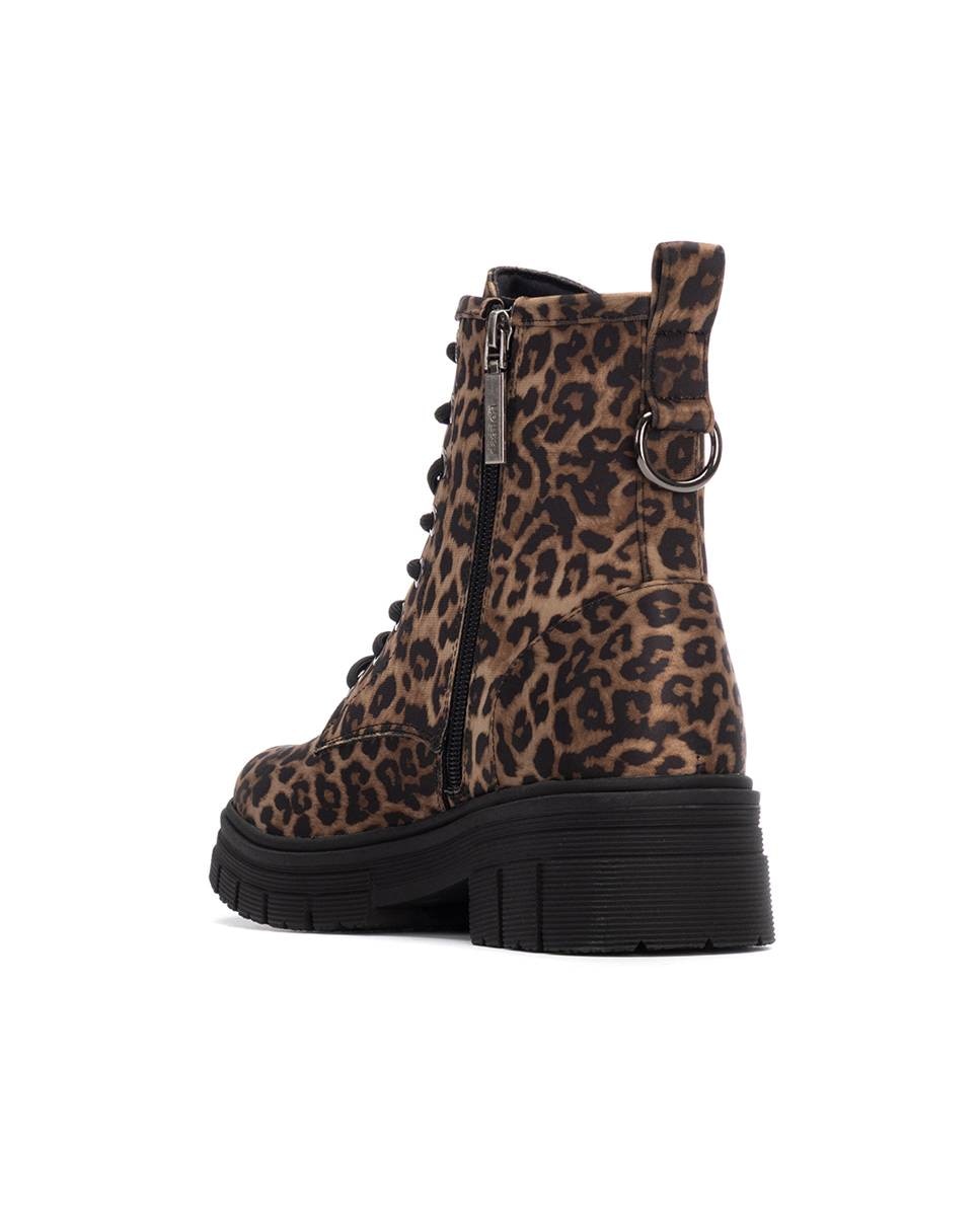 Botins com Atacadores Estampado-3