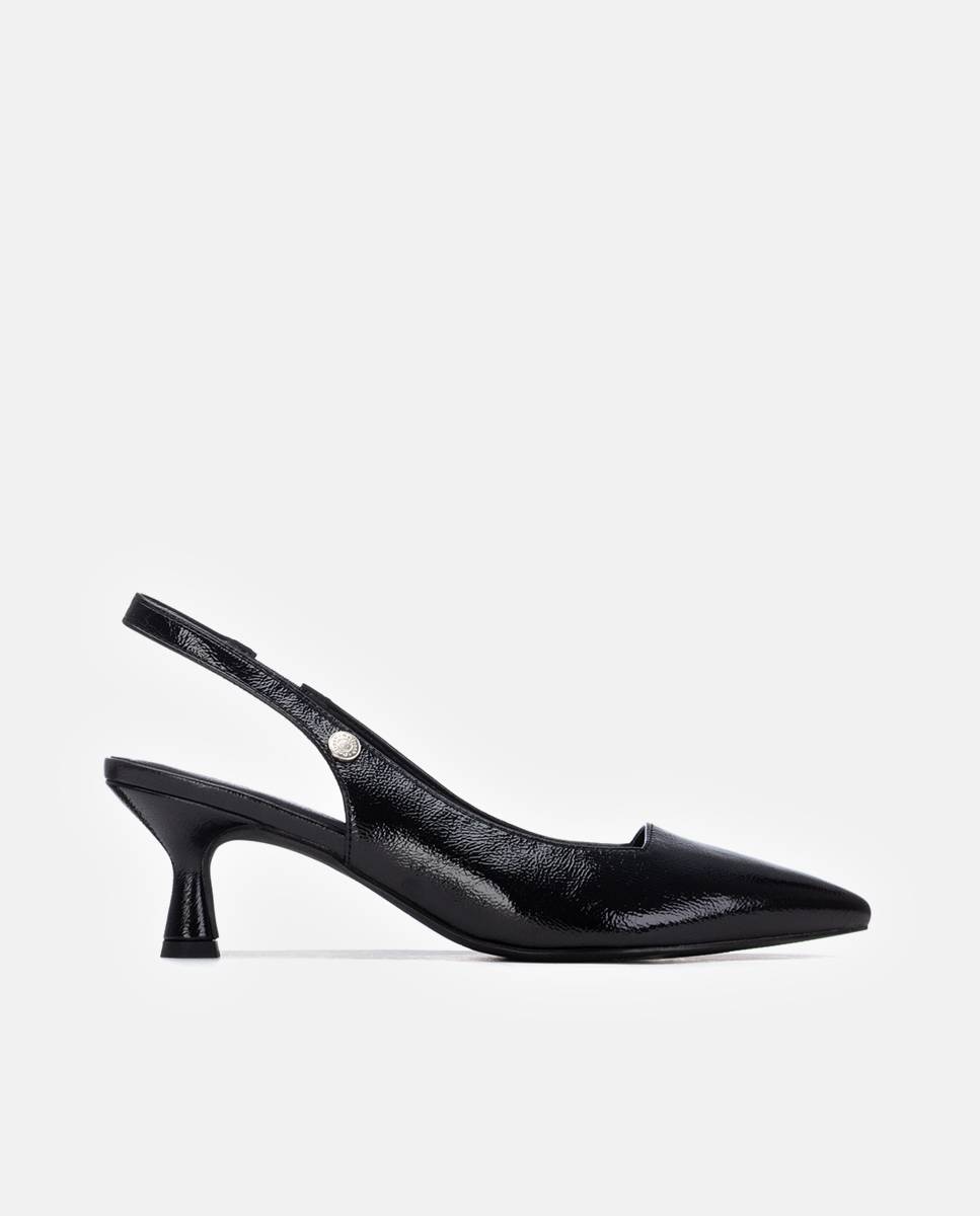Imagem 0 de Sapatos de Salto com Tacão Fixo