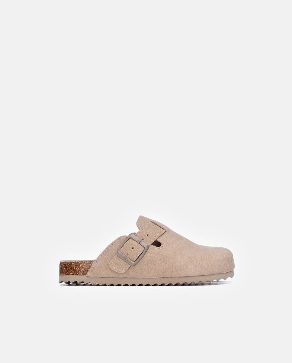 Imagem 0 de Socas Infantil de Pele com o Calcanhar Descoberto