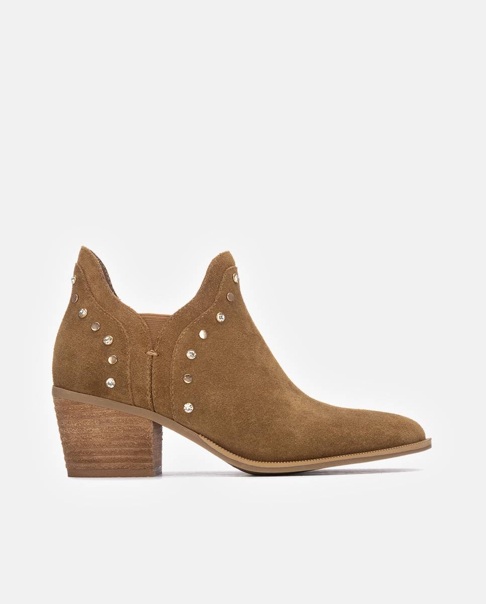 Imagem 0 de Botins Cowboy de Pele