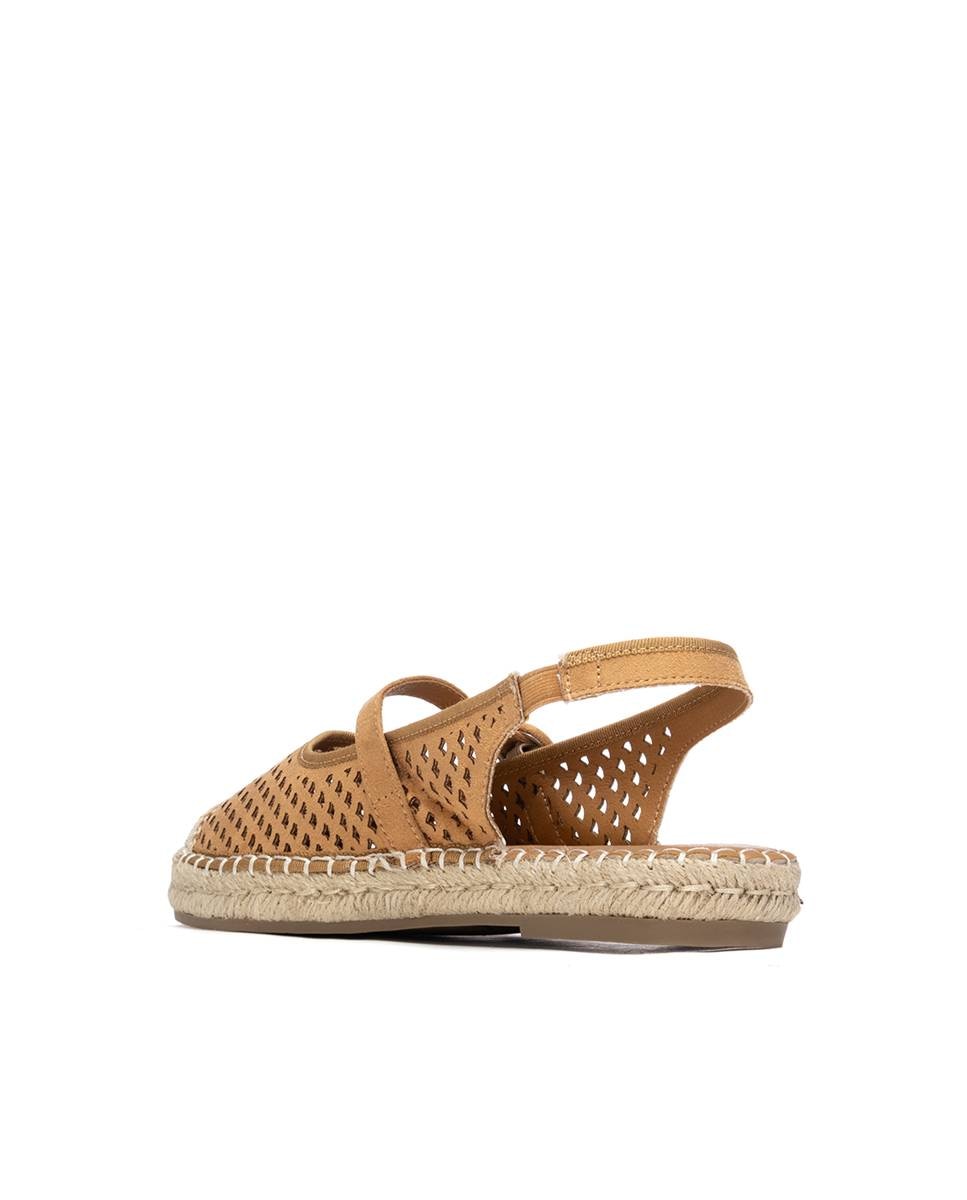 Sabrinas Rasas Perfuradas Camel-3