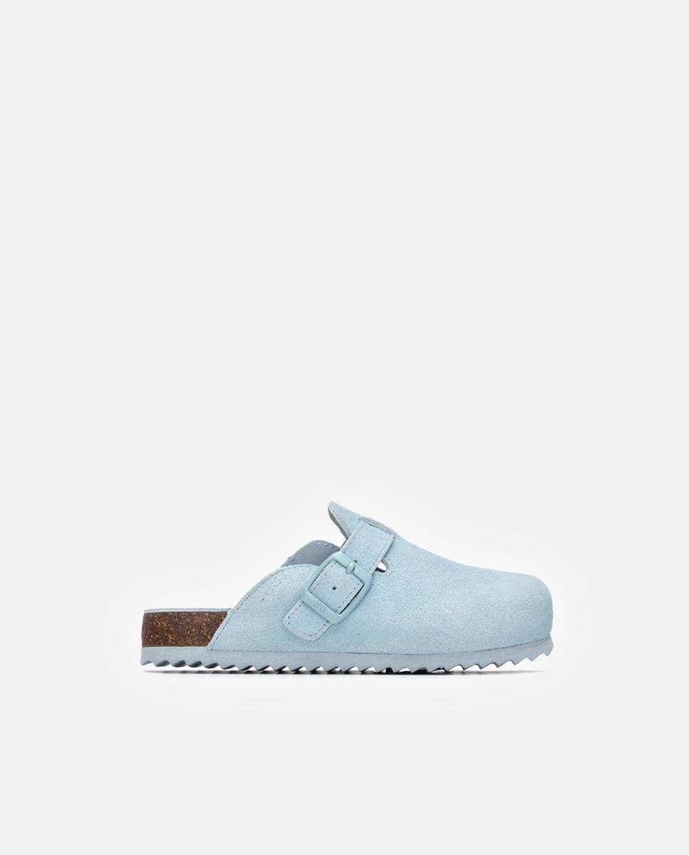 Imagem 0 de Socas Infantil de Pele com Sola de Cortiça