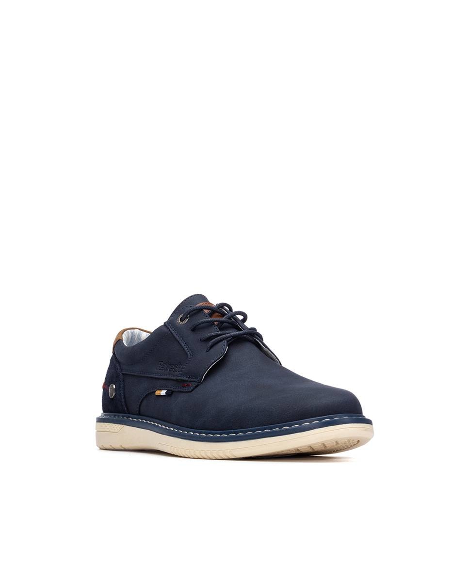 Sapatos de Cordões Azul-marinho-2