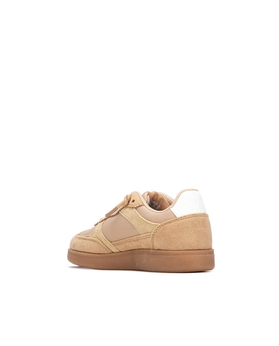 Sapatilhas Infantil com Atacadores e Sola de Borracha Camel-3