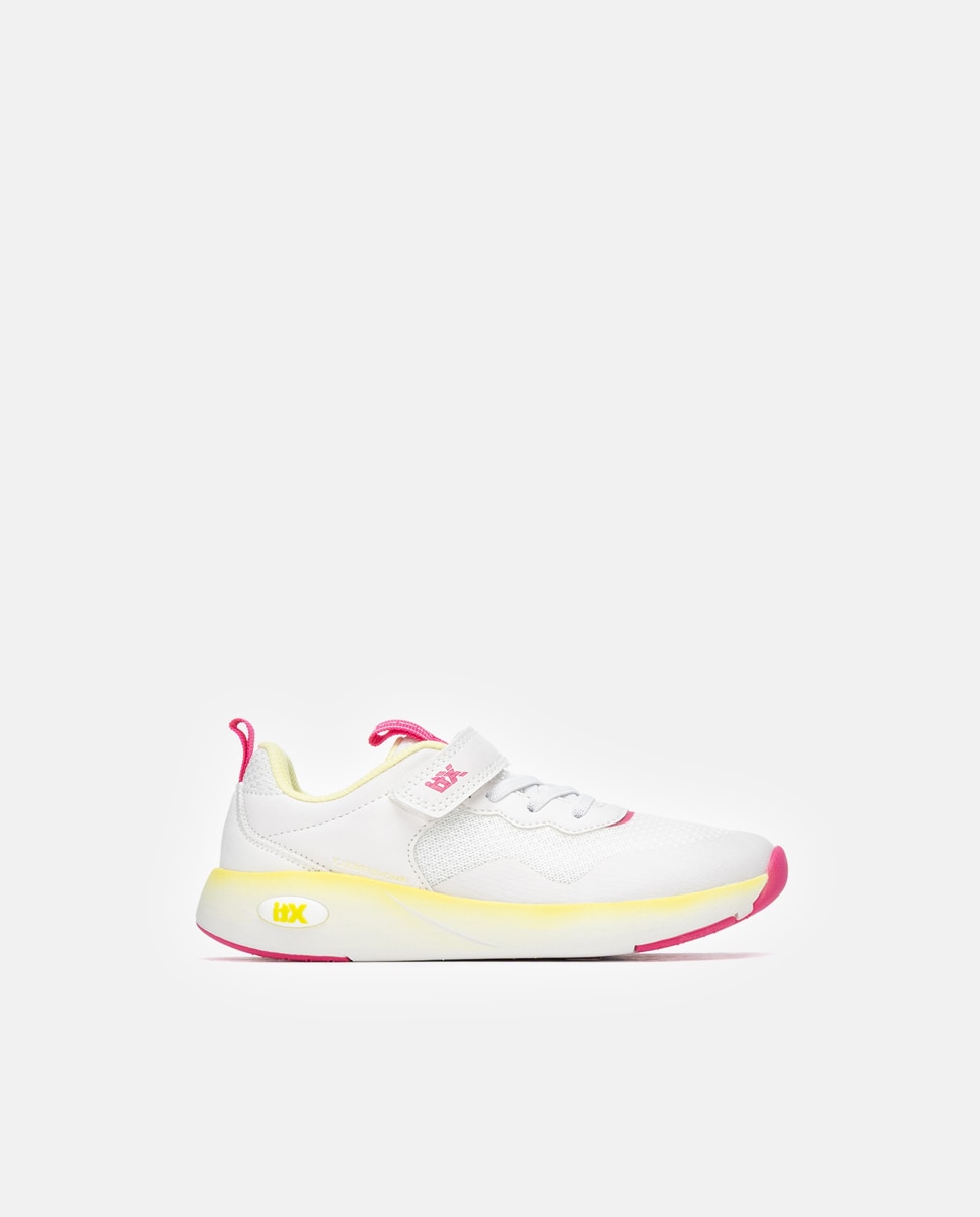 Sapatilhas Desportivas Infantil com Atacadores Branco-1