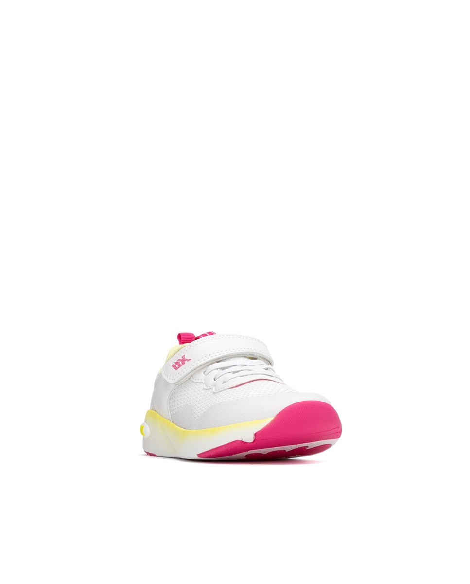 Sapatilhas Desportivas Infantil com Atacadores Branco-2