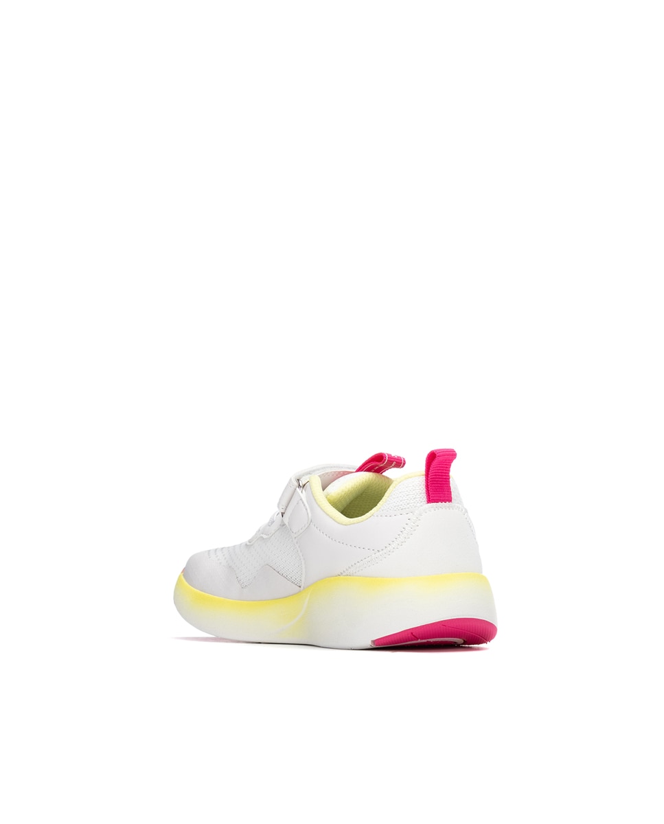 Sapatilhas Desportivas Infantil com Atacadores Branco-3