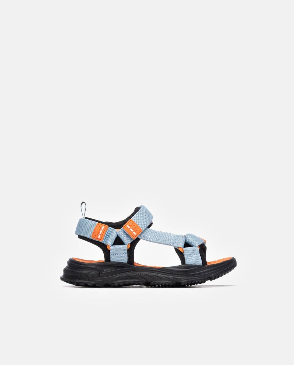 Sandálias Desportivas com Velcro Infantil Xti Azul / Preto-1